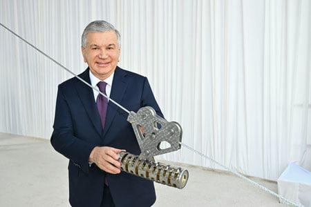 Prezident Toshkentda IT-park loyihasining 2-bosqichiga tamal toshi qo‘ydi