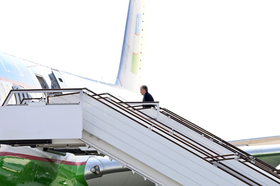 Шавкат Мирзиёев Брюсселга жўнаб кетди