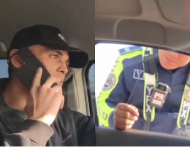 Қашқадарёда блоггерлар йўл-патруль ходимини масхара қилгани учун қамалди