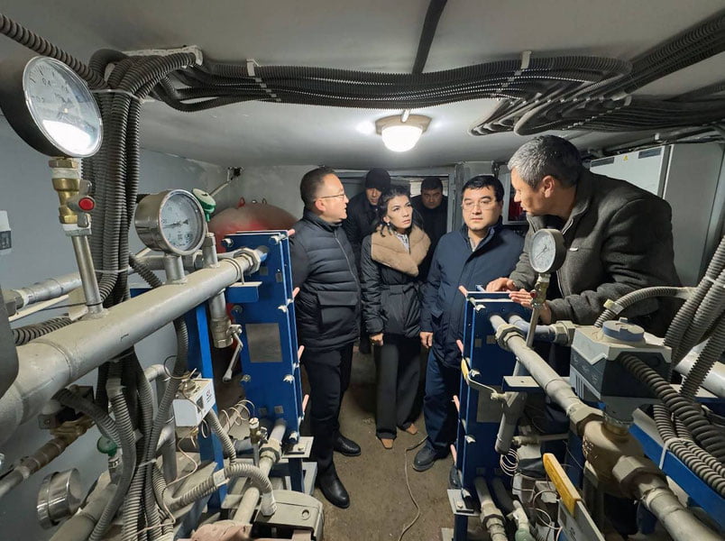 Samarqandning ayrim hududlarida 20 yildan so‘ng issiqlik ta’minoti tiklanmoqda