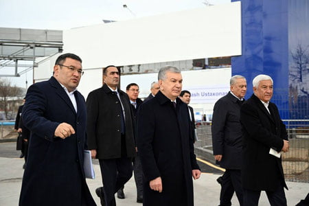 Тошкентда йирик иссиқлик таъминоти маркази ишга туширилди