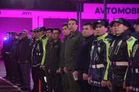 Тошкентда МИБдан қарзи бор машиналарга қарши кучайтирилган рейд ўтказилмоқда