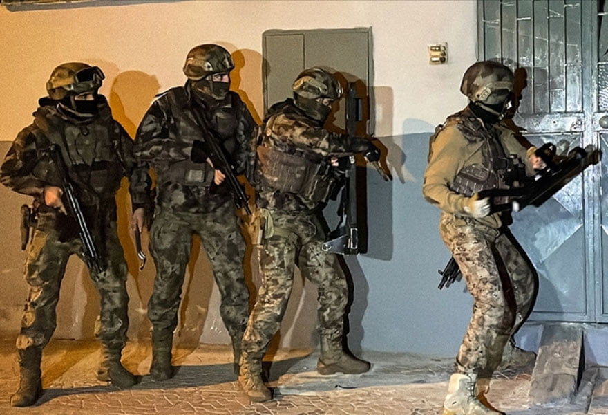 Туркияда Янги йил арафасида теракт тайёрлашда гумонланган 127 киши ушланди