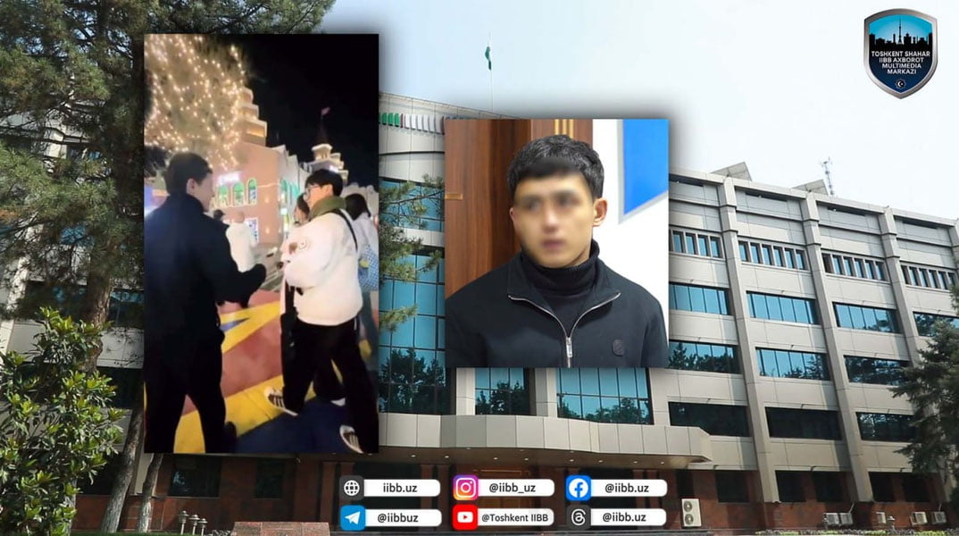 Toshkentda o'zbek yigit xorijlik fuqaroga nosvoy chektirmoqchi bo'ldi