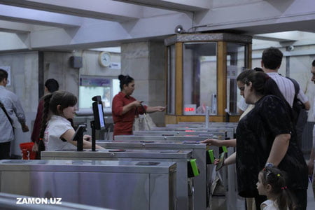 Toshkent metrosida 19 ta bekatdagi chipta kassalari yopiladi